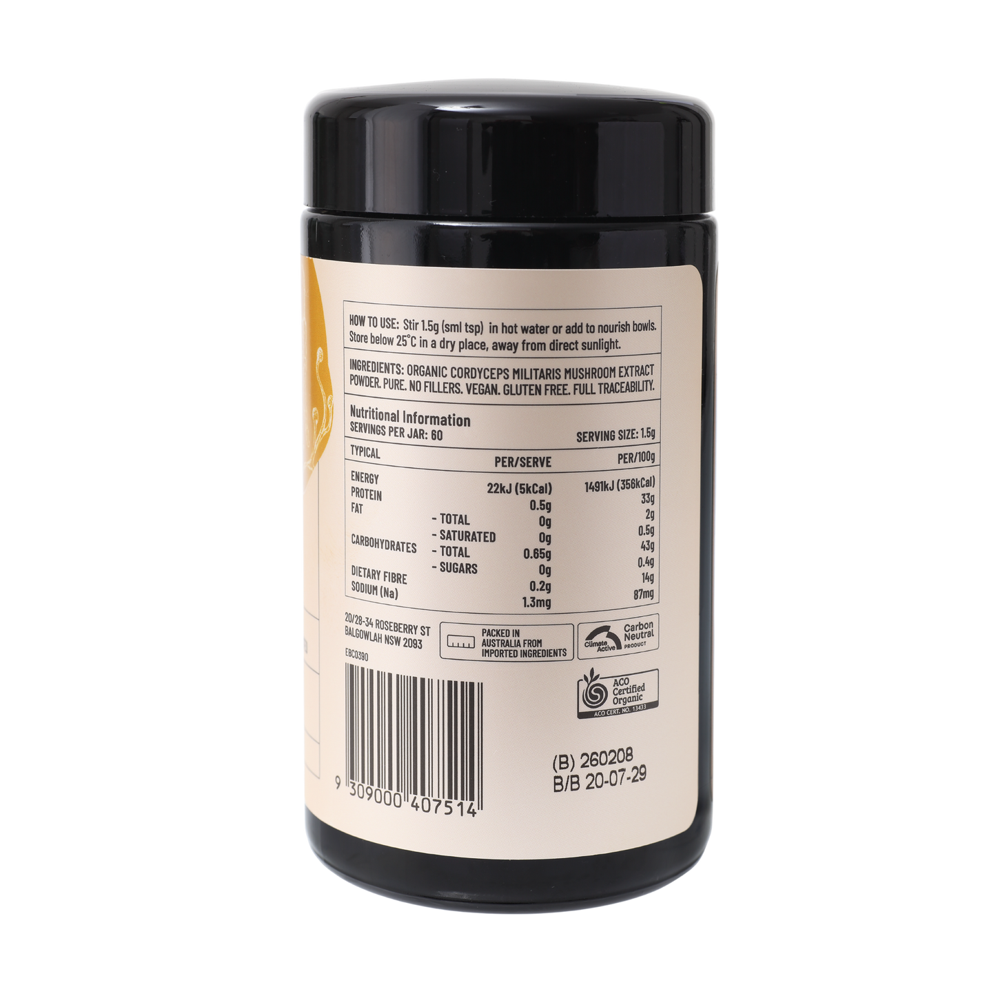 Organic Cordyceps Militaris