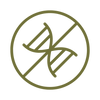 DNA Symbol with crossed circle over it