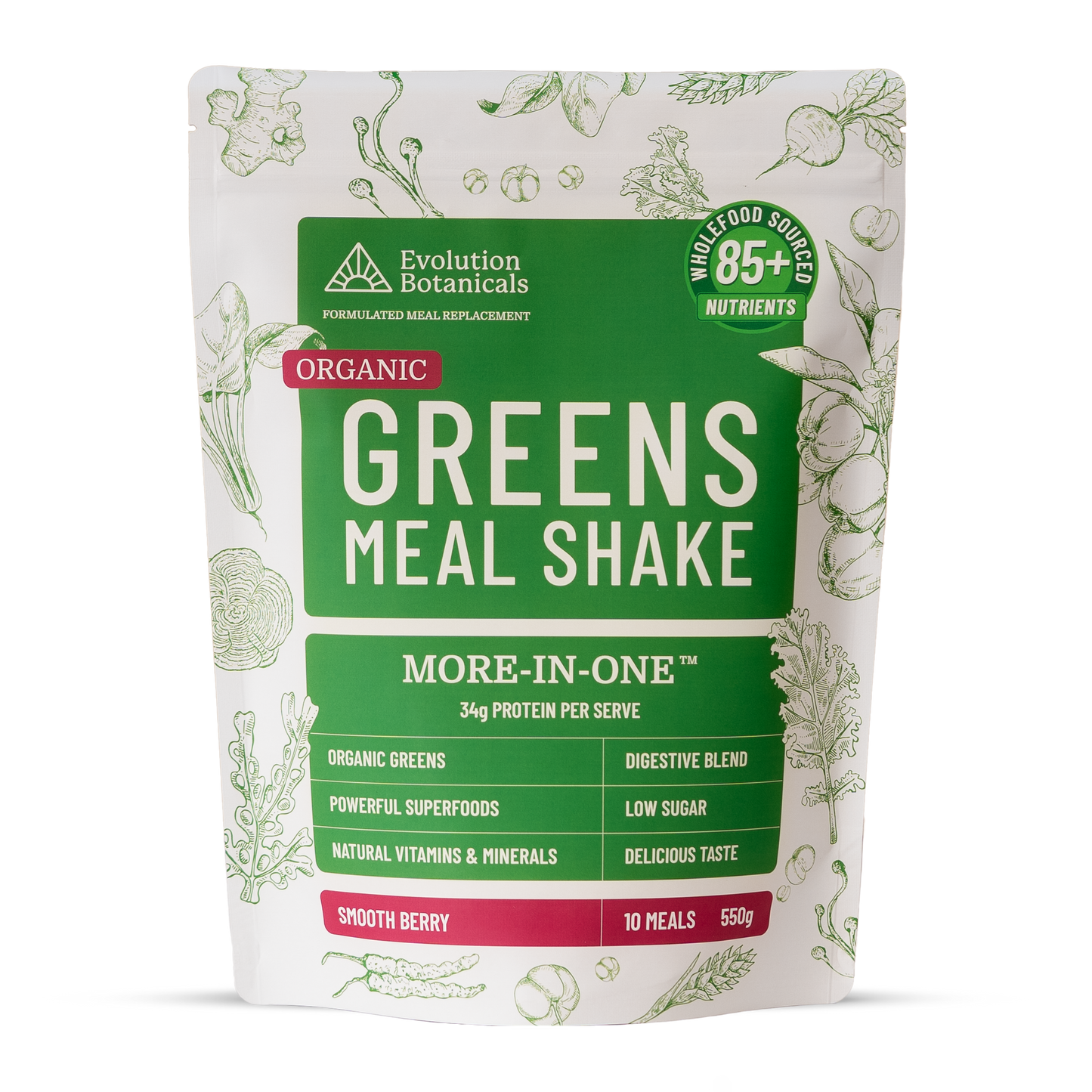 Organic Greens Meal Shake