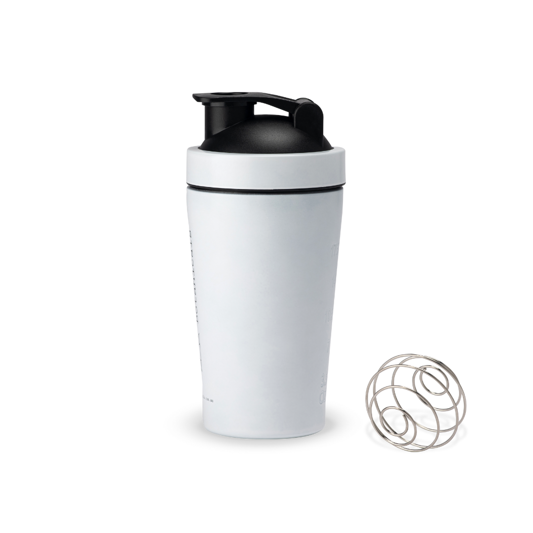 Evolution Botanicals Stainless Steel Shaker 600ml Side Profile