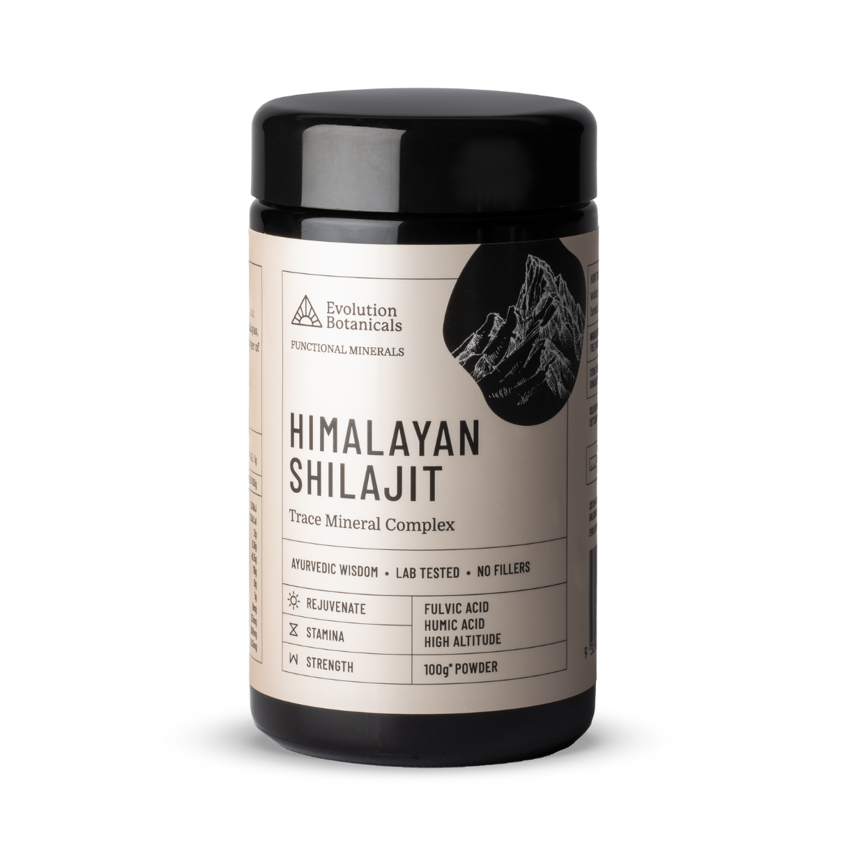 Organic Himalyan Shilajit Front