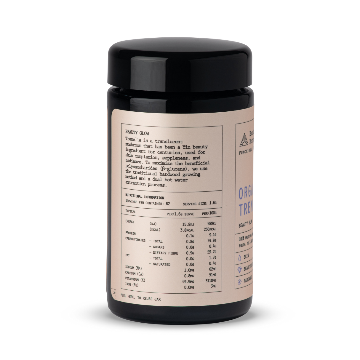 Organic Tremella - Nutritional Information
