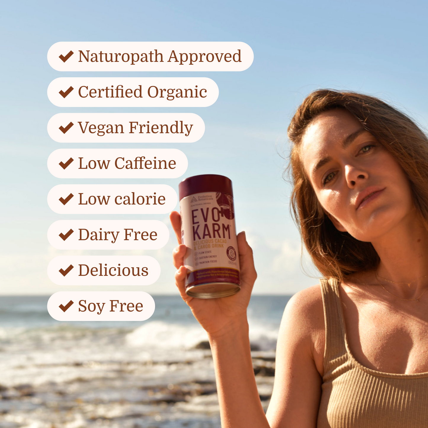 Evo Karm - Cacao & Carob Drink