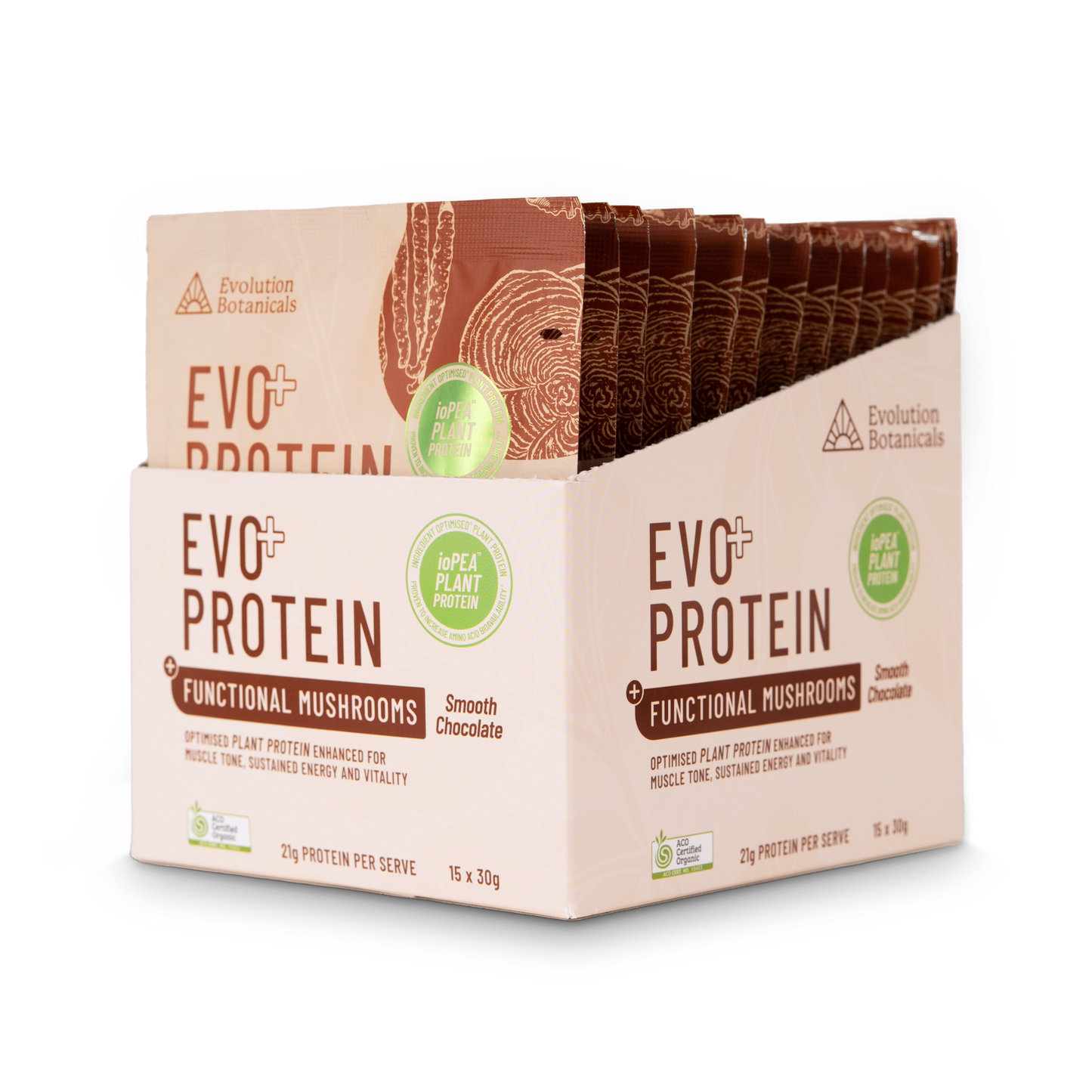Evo Protein + Mushroom - Smooth Chocolate
