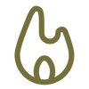 Icon of a fire