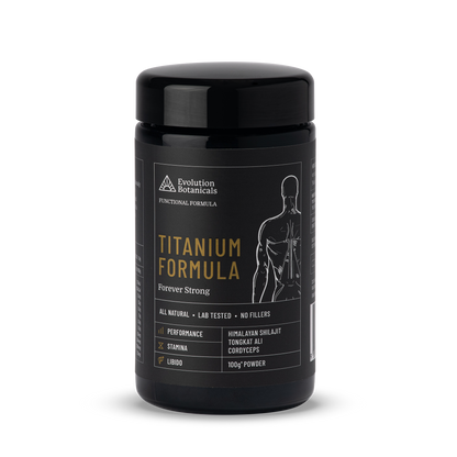 Titanium Formula Jar Front