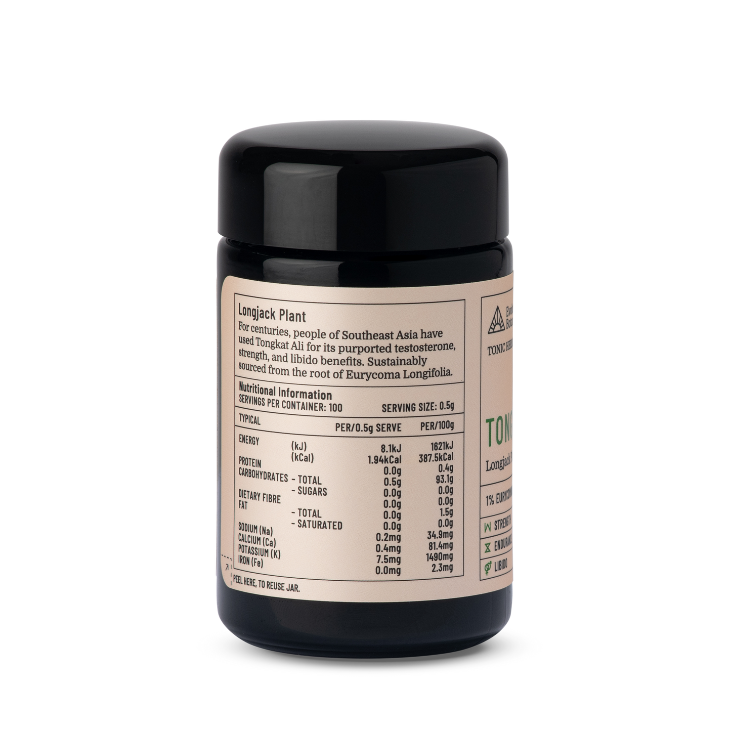 Tongkat Ali - Nutritional Information