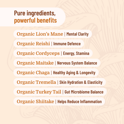 List Of 10 Mushroom Formula Benefits 