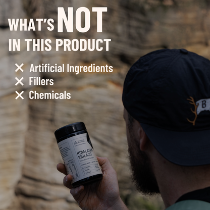 What's not in Evolution Botanicals Shilajit 