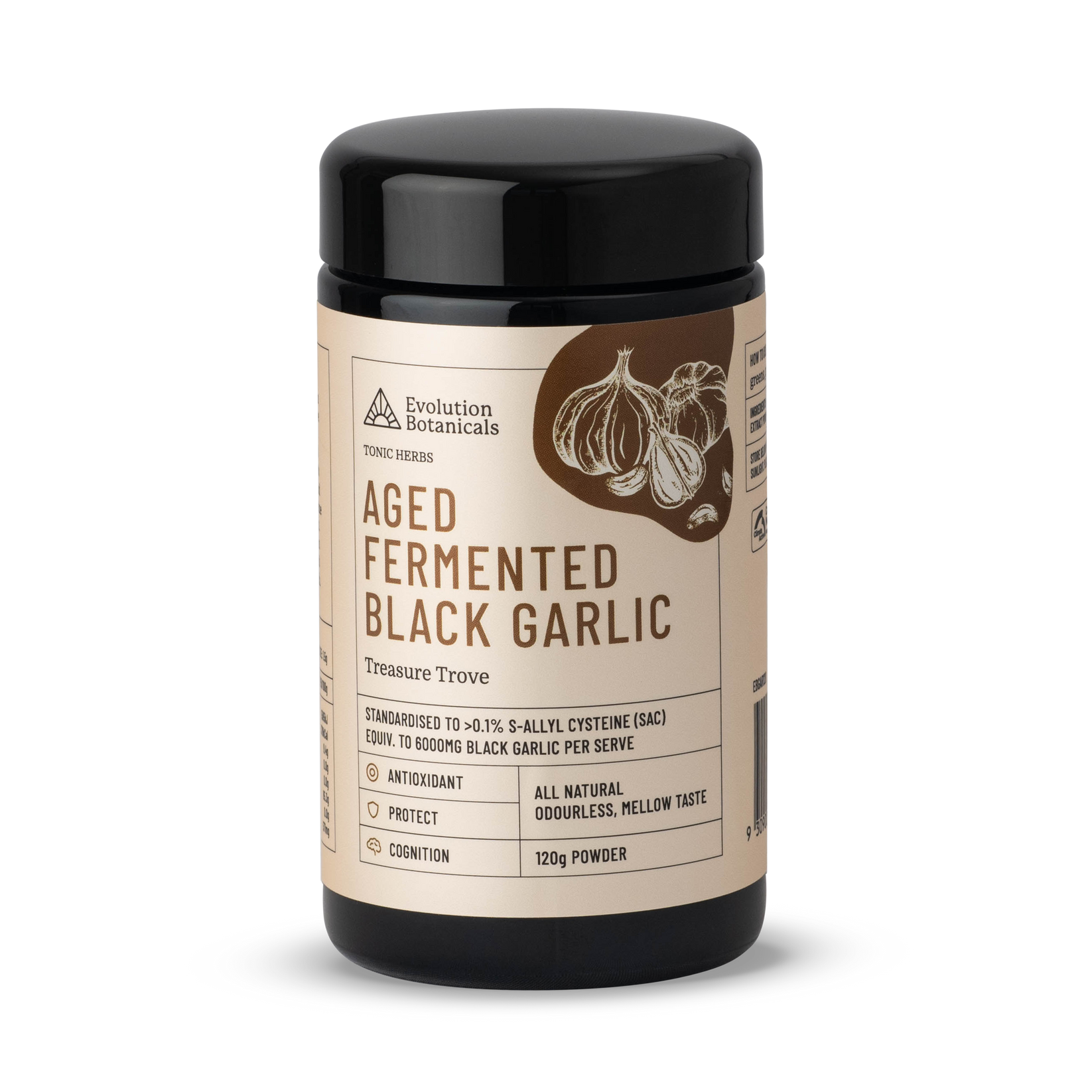 Aged Fermented Black Garlic Evolution Botanicals