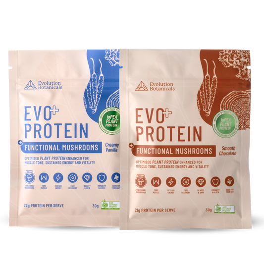 EVO+ Protein Chocolate & Vanilla Travel Pack 30g Bundle