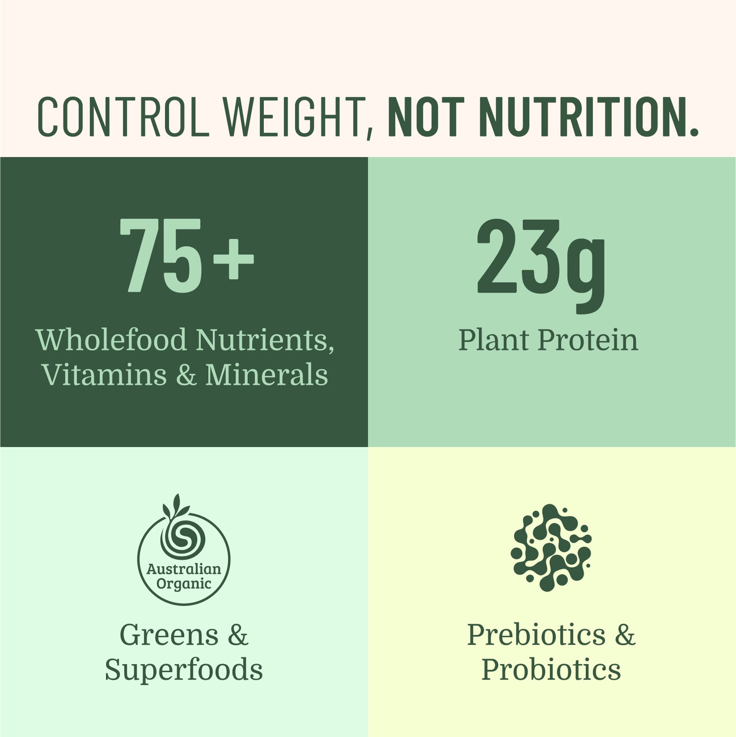 Organic Greens Meal Shake