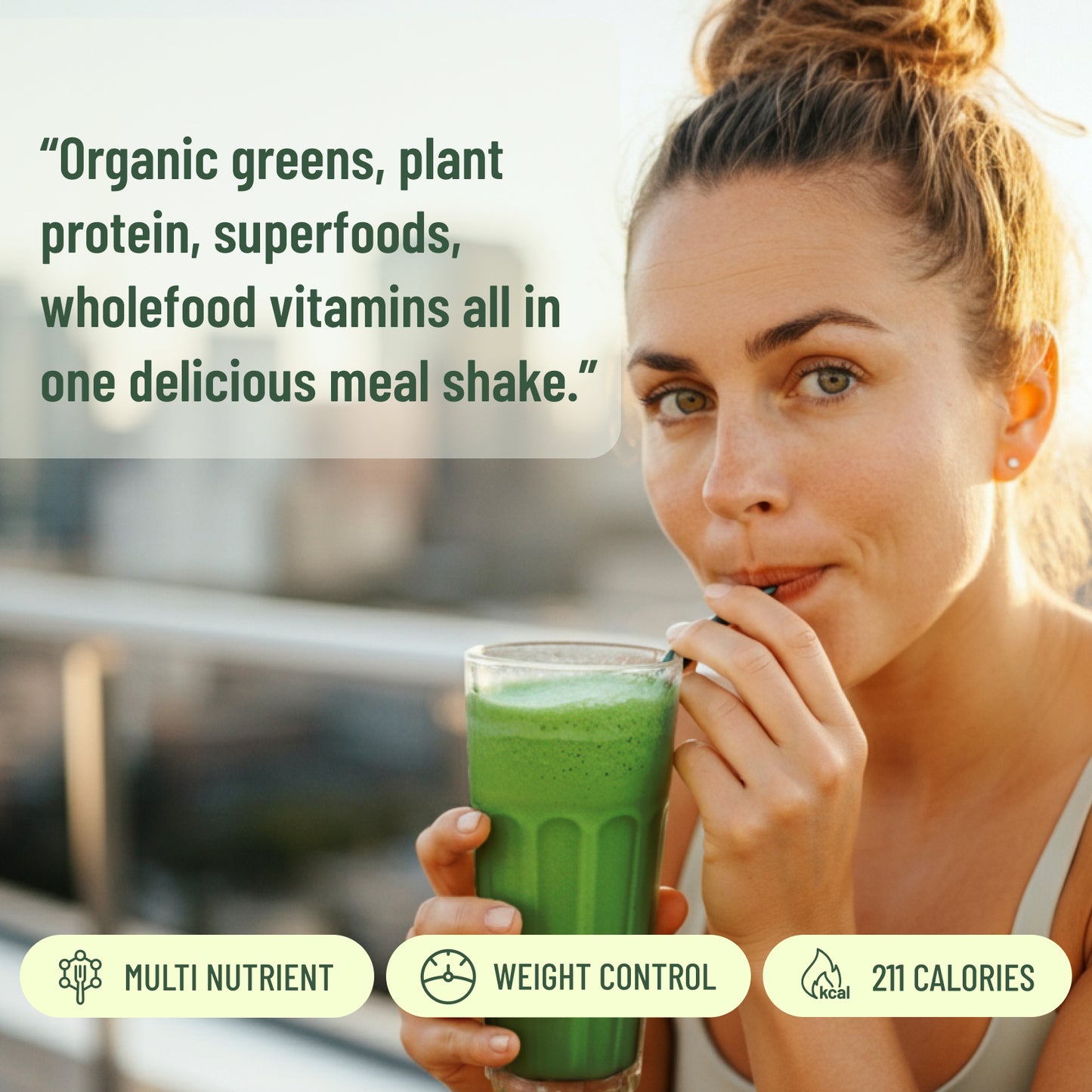 Organic Greens Meal Shake