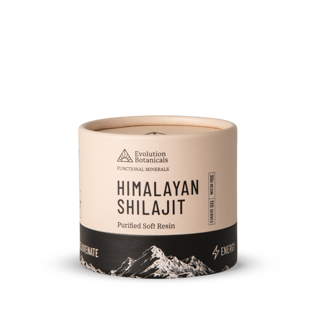 Evolution Botanicals Himalayan Shilajit Resin Side