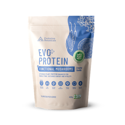 Evo Protein + Mushroom – Creamy Vanilla