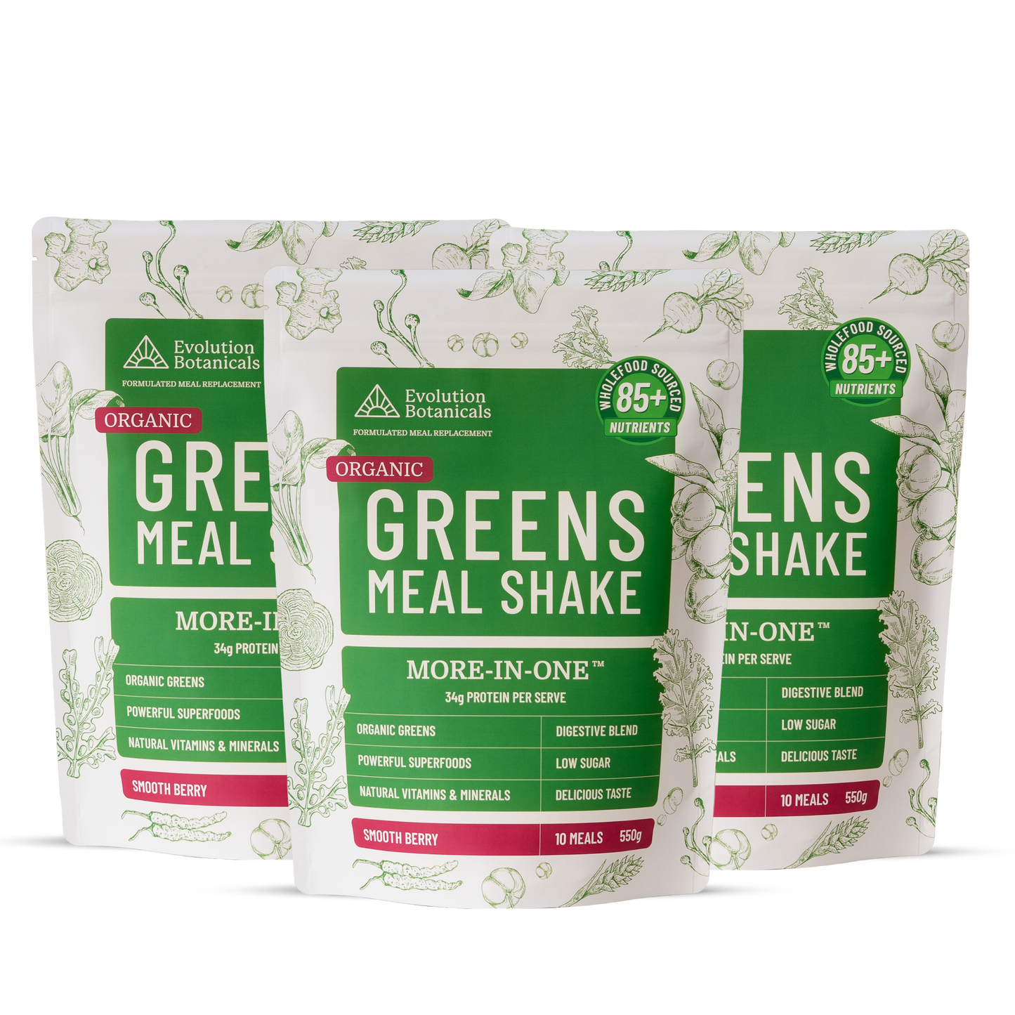 Organic Greens Meal Shake