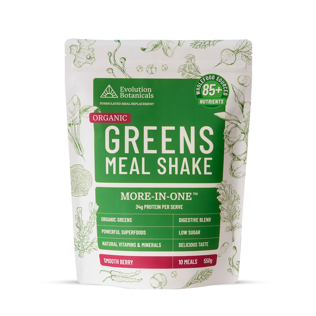 Organic Greens Meal Shake